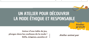 Atelier texticologie